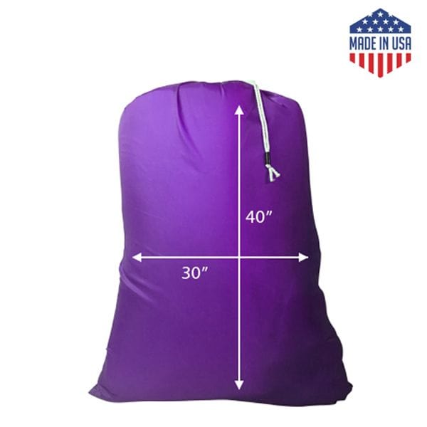 30" x 40" Heavy NYLON Laundry Bags || Not Water-proof || Solid Colors