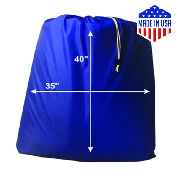 35" x 40" Heavy NYLON Laundry Bags || Water-proof || Solid Colors