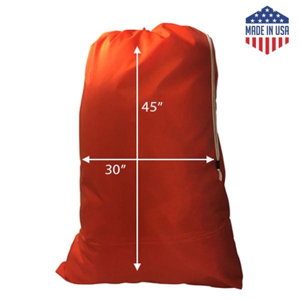 30" x 45" Heavy NYLON Laundry Bags || Water-proof || Solid Colors